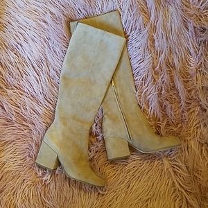 Mod knee high boots